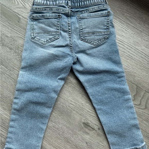 Cotton On Baby Boy Jay Moto Jeans with Drawstring Baby size size 2T - Picture 5 of 5